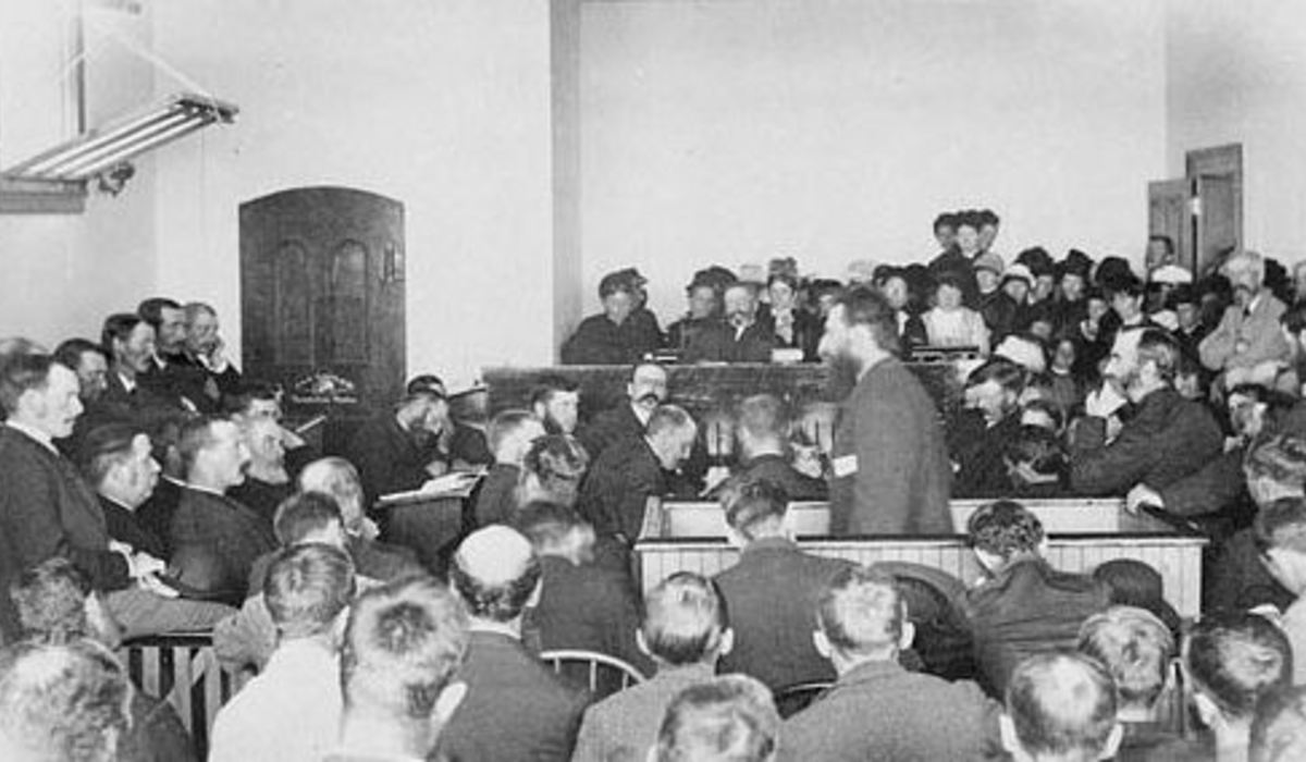 Louis riel at trial
