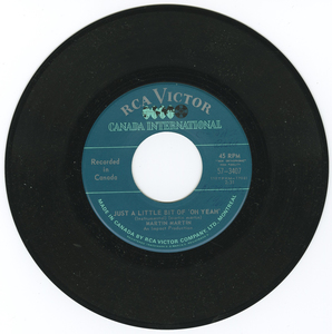 45 martin martin just a little bit of oh yeah rca victor 57 3407