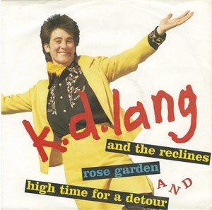 45 kd lang high time for a detour pic sleeve front