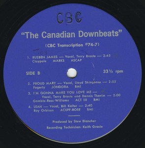 Canadian downbeats cbc lm 74 7