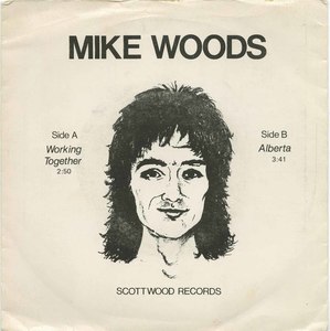 45 mike woods working together pic sleeve front