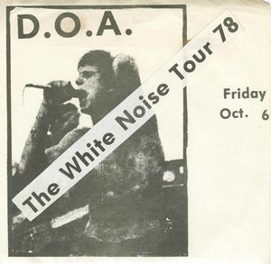 45 doa disco sucks 1st with rare pic sleeve front