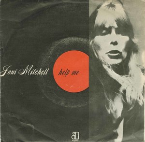 45 joni mitchell help me pic sleeve