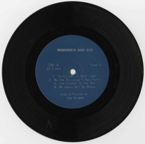 45 joe glazer a douglas for me pic sleeve vinyl 02