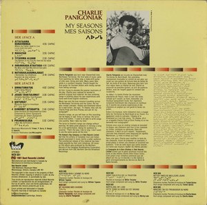 Charlie panigoniak my seasons back