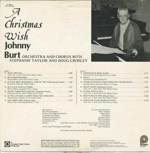 Johnny burt a christmas wish back
