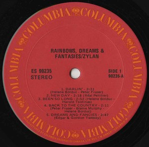 Zylan rainbows dreams   fantasies label 01