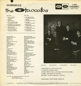 Staccatos initially back1