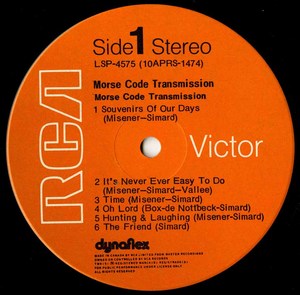 Morse code transmission st label 01