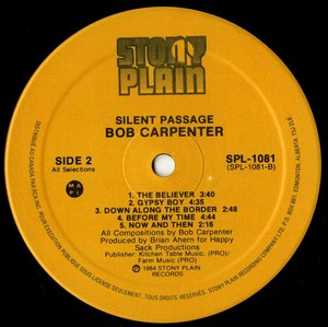 Bob carpenter silent passage label 02