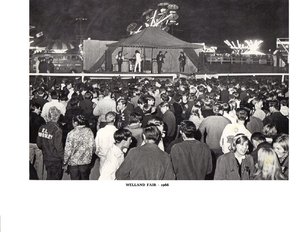 This was one of the modbeats' greatest concerts. the welland fair. fans rioted  broke down barriers and we needed a police escort to get away2