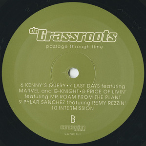 Da grassroots passage through time label 02