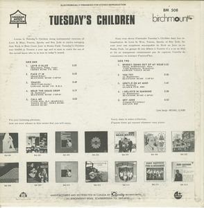 Tuesday's children st back