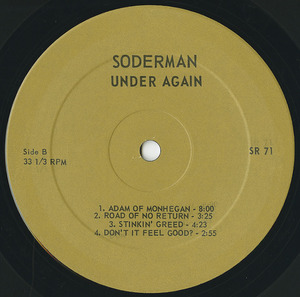 Jon soderman   under again label 02