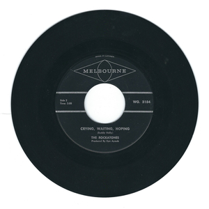1964.the rockatones. crying waiting  hoping. wg 3184 %28side 2%29
