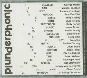 Cd john oswald   plunderphonic jewel