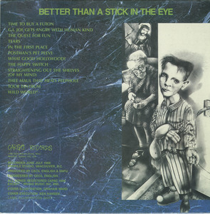 Snfu better than a stick in the eye back