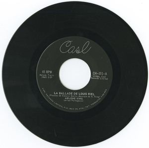 45 arlene king and the portageurs   the ballad of louis riel label 02
