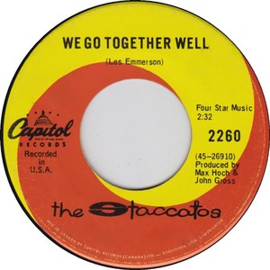 The staccatos canada we go together well capitol