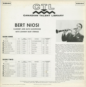 Bert niosi with johnny burt strings   st back