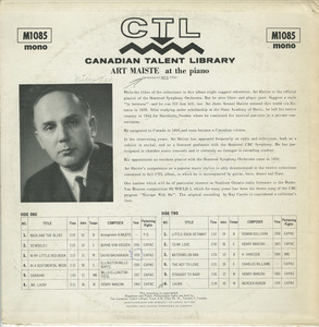 Art maiste   at the piano ctl 1085 back