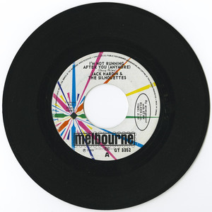 45 jack harden   the silhouettes   i'm not running after you anymore %28melbourne gt 3352%29