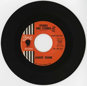 45 jackie shane sticks and stones sue 776 promo