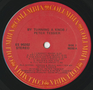 Peter tessier by turning a knob label 01