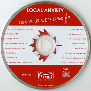 Cd local anxiety forgive u were canadian cd