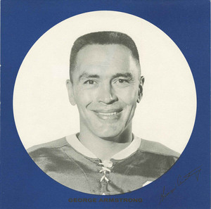 Maple leaf hockey talks  1   george armstrong back