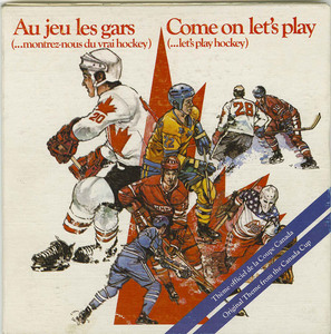 45 come on let's play hockey canada cup 1976 french front