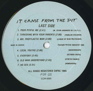 Va it came from the pit label 02