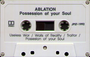 Ablation   possession of your soul cassette cassette