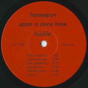 Huckle upon a once time label 02