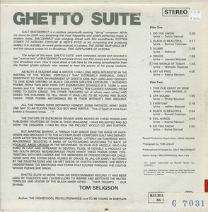 Galt macdermot   ghetto suite back