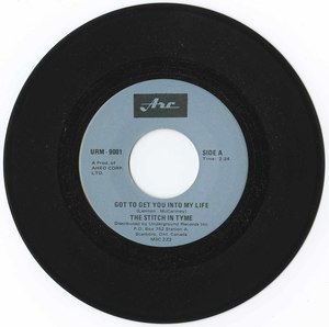 45 stitch in time got to get you into my life %28split with terry black%29
