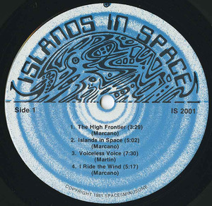 Lightdreams   islands in space label 01