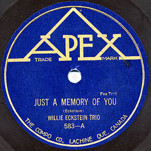 Eckstein  willie   just a memory of you squared