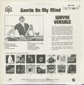 Wayne versage gentle on my mind back