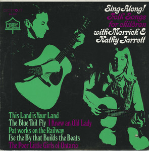 Merrick and kathy jarrett singalong folk songs for children front