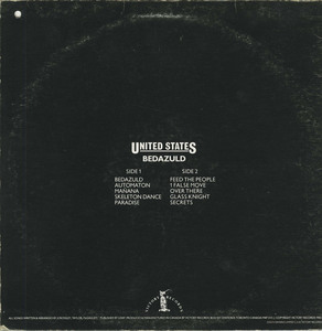 United state bedazuled back