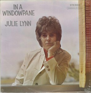 Julie lynn in a window pane front