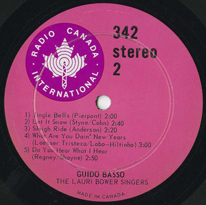 Guido basso christmas today cbc label 02