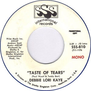 Debbie lori kaye taste of tears mono sss international