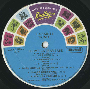 Plume latraverse et le docteur landry   la sainte trinit%c3%a9 label 01