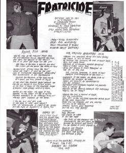 Split 7 inch lyrics