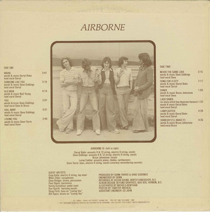 Airborne   songs for a city back