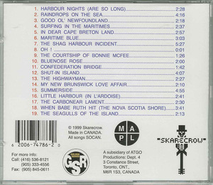 Cd skarecrow   surfing in the maritimes jewel back