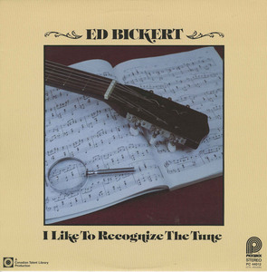 Ed bickert i'd like to recognize the tune front