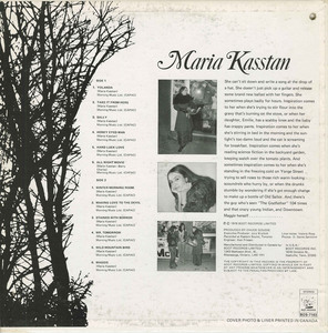 Maria kasstan st back